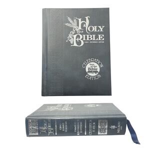 1983 Nelson KJV Family Reference Large Holy Bible, Celebration Edition 11.5”